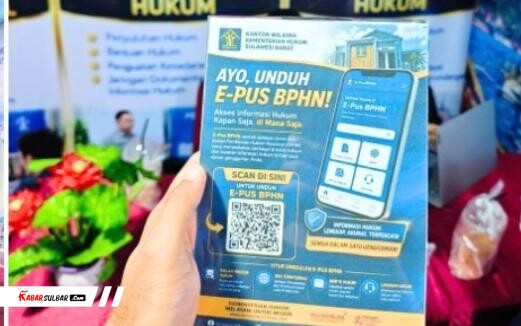 Kemenkum Sulbar Hadirkan Layanan Hukum di Sulbar Fair 2026